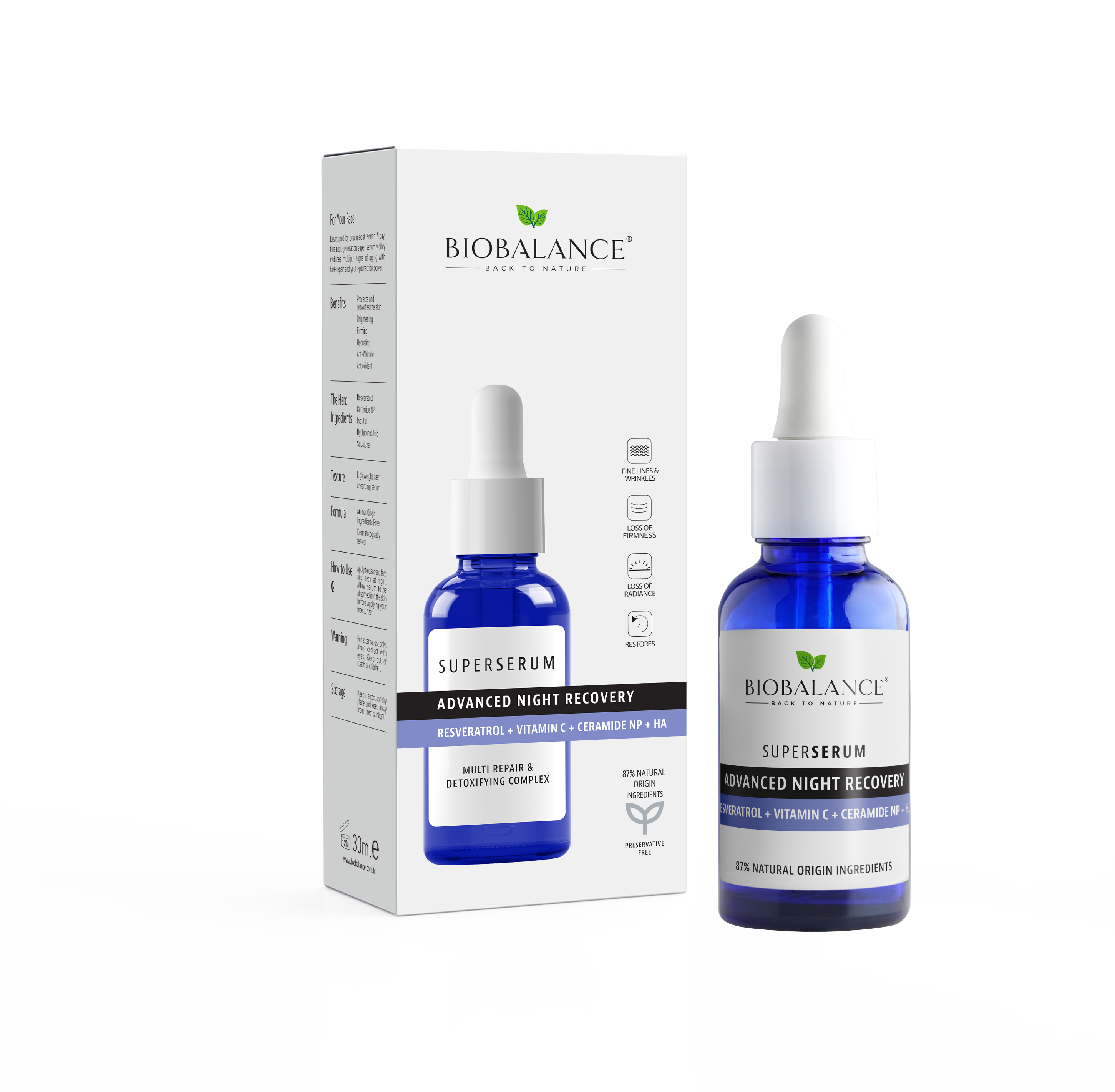 Bio Balance Ceramide + Resveratrol Recovery Serum